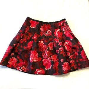 Gap pleated skirt - pink floral